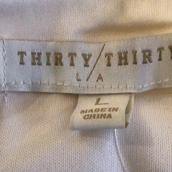 Thirty Thirty diaphanous ruffled ladjustable spaghetti strap cream Cami L NWT - Picture 6 of 8